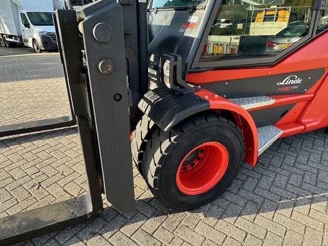 Linde - 2018 - h80d-03/900 - 8000kg hefvermogen op 900mm - vorkheftruck - afbeelding 7 van  19