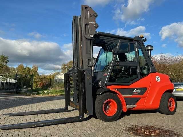Linde - 2018 - h80d-03/900 - 8000kg hefvermogen op 900mm - vorkheftruck - afbeelding 1 van  19