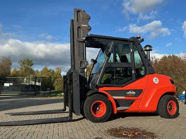 Linde - 2018 - h80d-03/900 - 8000kg hefvermogen op 900mm - vorkheftruck - afbeelding 12 van  19