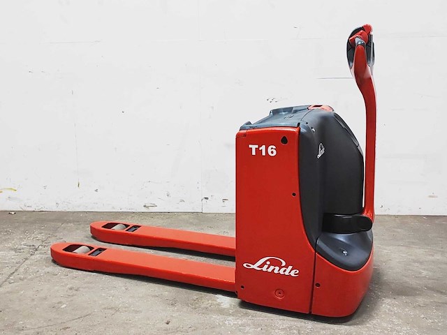 Linde - 2018 - t16 - elektrische palletwagen - afbeelding 1 van  2