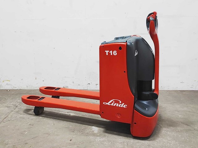 Linde - 2018 - t16 - elektrische palletwagen - afbeelding 2 van  2