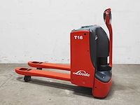 Linde - 2018 - t16 - elektrische palletwagen - afbeelding 2 van  2