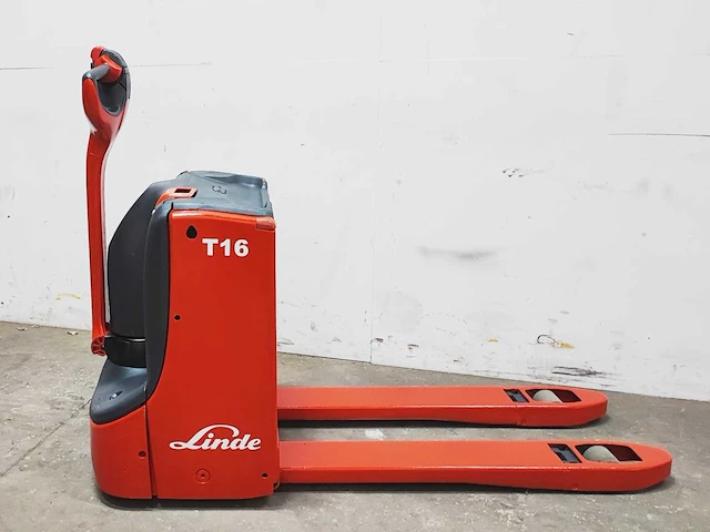Linde - 2018 - t16 - elektrische palletwagen - afbeelding 4 van  8