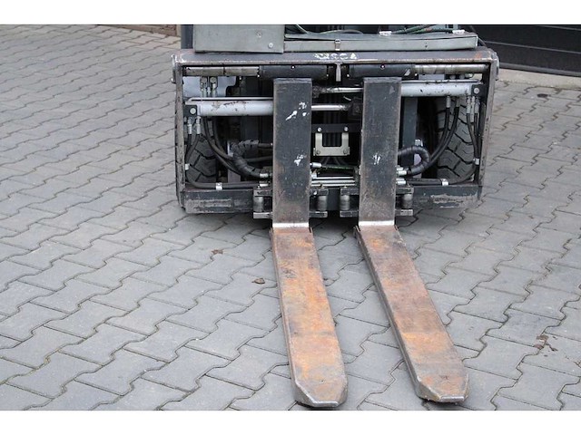 Linde - 2019 - e16 - 4.62m triplex, reachlepels, free-lift, vorkensteller, side-shift - vorkheftruck - afbeelding 15 van  17