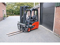 Linde - 2019 - e16 - 4.62m triplex, reachlepels, free-lift, vorkensteller, side-shift - vorkheftruck - afbeelding 1 van  17