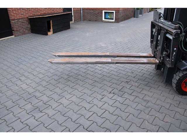 Linde - 2019 - e16 - 4.62m triplex, reachlepels, free-lift, vorkensteller, side-shift - vorkheftruck - afbeelding 8 van  17