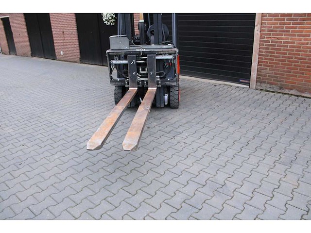 Linde - 2019 - e16 - 4.62m triplex, reachlepels, free-lift, vorkensteller, side-shift - vorkheftruck - afbeelding 9 van  17