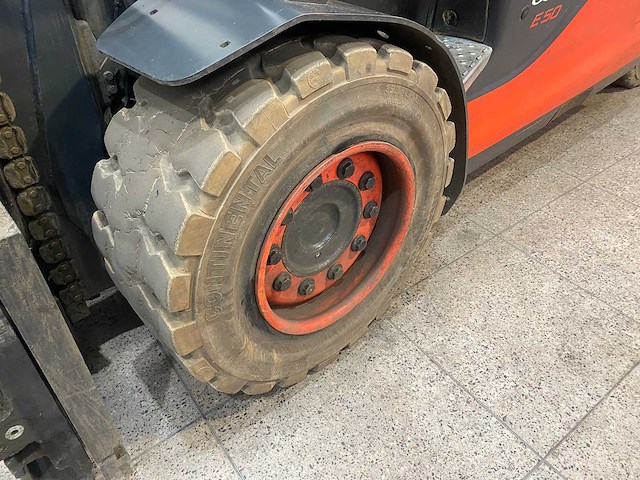 Linde - 2019 - e50hl-01 - 5000kg hefvermogen, triple loader - vorkheftruck - afbeelding 19 van  19