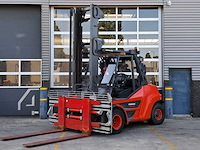 Linde - 2019 - h80d - 5.45m duplex, vorkversteller, side-shift - vorkheftruck