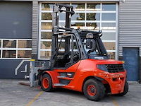 Linde - 2019 - h80d - 5.45m duplex, vorkversteller, side-shift - vorkheftruck - afbeelding 3 van  7