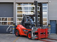 Linde - 2019 - h80d - 5.45m duplex, vorkversteller, side-shift - vorkheftruck - afbeelding 4 van  7