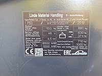 Linde - 2019 - p60 - industriële trekker - afbeelding 8 van  8