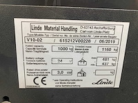 Linde - 2019 - v10-02 - orderpicker - afbeelding 9 van  13
