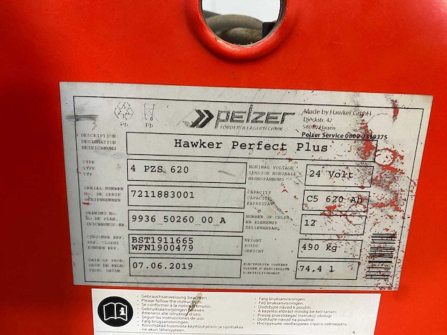 Linde - 2019 - v10-02 - orderpicker - afbeelding 11 van  13