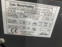 Linde - 2019 - v10-02 - orderpicker - afbeelding 11 van  12