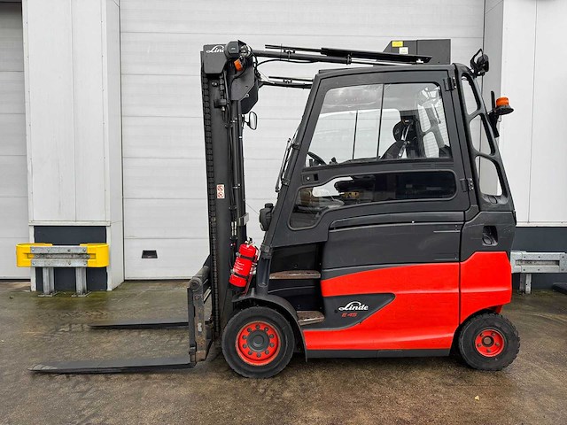 Linde - 2020 - e-45-hl-01-600 - vorkversteller, side-shift - vorkheftruck - afbeelding 6 van  13