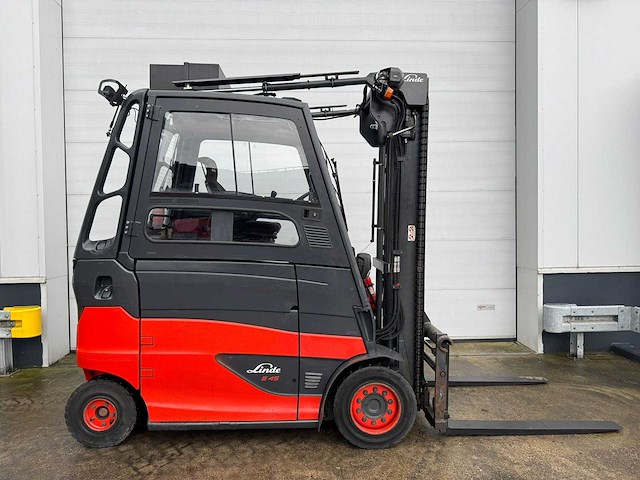 Linde - 2020 - e-45-hl-01-600 - vorkversteller, side-shift - vorkheftruck - afbeelding 9 van  13