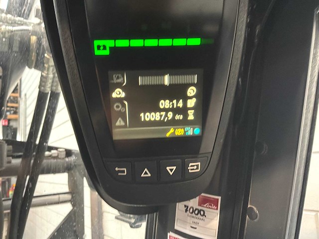 Linde - 2020 - e20ph - 4.62m triplex, free-lift, vorkversteller, side-shift - vorkheftruck - afbeelding 9 van  19