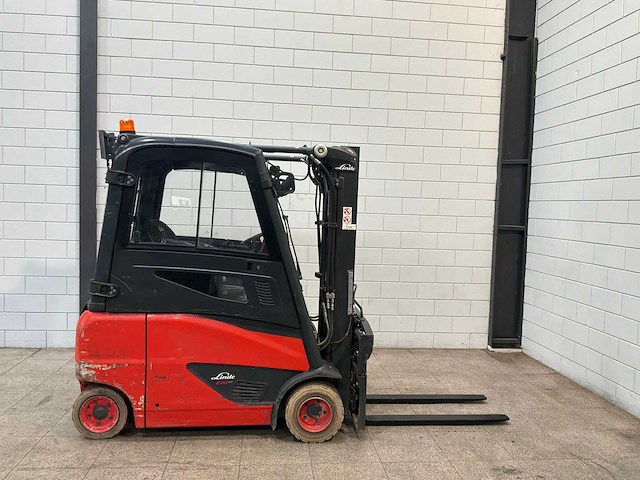 Linde - 2020 - e20ph - 4.62m triplex, free-lift, vorkversteller, side-shift - vorkheftruck - afbeelding 15 van  19