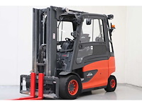 Linde - 2020 - e50hl-01/600 - 1530 uren - 4.37m triplex, free-lift, side-shift - vorkheftruck - afbeelding 1 van  5