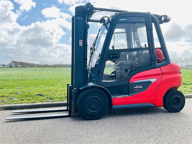 Linde - 2020 - h35t-01 - 3500kg - vorkheftruck - afbeelding 1 van  18