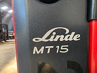 Linde - 2021 - mt15 - elektrische palletwagen - afbeelding 11 van  14