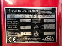 Linde - 2021 - mt15 - elektrische palletwagen - afbeelding 12 van  14
