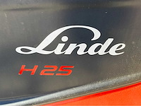 Linde - 2022 - h25t-01 - 2500kg - vorkheftruck - afbeelding 13 van  22