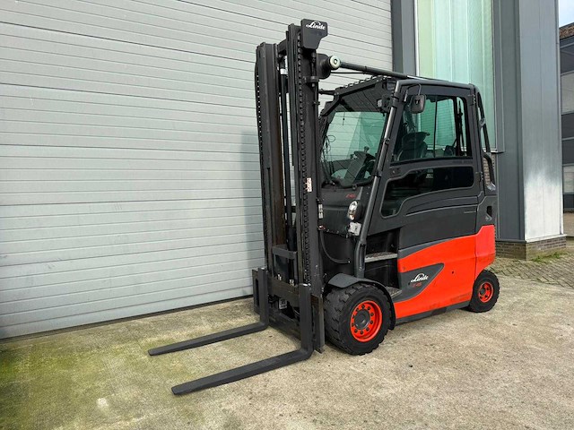 Linde - e-45-hl-01-600 - 4.4m duplex - vorkheftruck - afbeelding 1 van  16