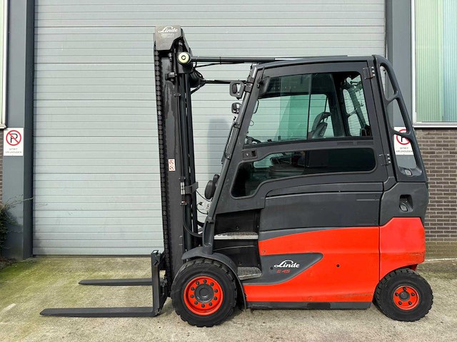 Linde - e-45-hl-01-600 - 4.4m duplex - vorkheftruck - afbeelding 9 van  16