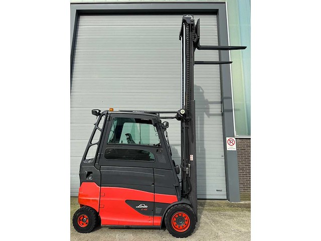 Linde - e-45-hl-01-600 - 4.4m duplex - vorkheftruck - afbeelding 1 van  6