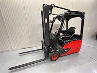 Linde - e16 evo vorkheftruck 2021 triplex - freelift - sideshift - 5110 uur - 1600kg - multifunctioneel dashboard - afbeelding 1 van  20