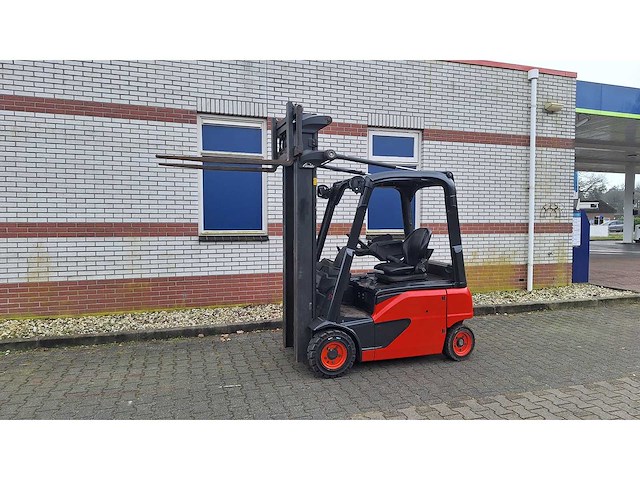 Linde - e16 p-02 - vorkheftruck triplex - free-lift - side-shift - afbeelding 8 van  13