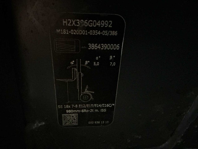 Linde - e16c-02 - forklift trucks - 2016 - afbeelding 8 van  11