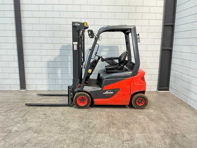Linde - e16p - 2021 - 4.62m triplex, side-shift - vorkheftruck - afbeelding 1 van  21