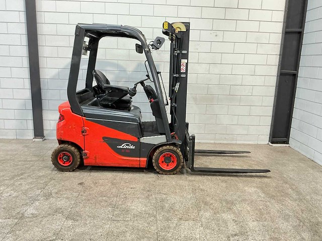Linde - e16p - 2021 - 4.62m triplex, side-shift - vorkheftruck - afbeelding 7 van  21