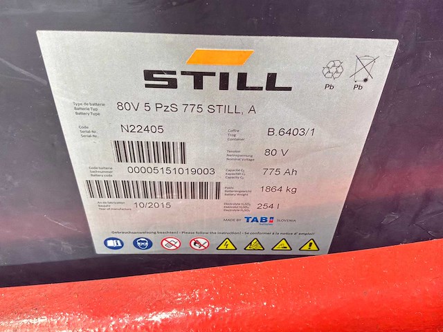Linde - e30 - 6.6m triplex - vorkheftruck - afbeelding 11 van  20