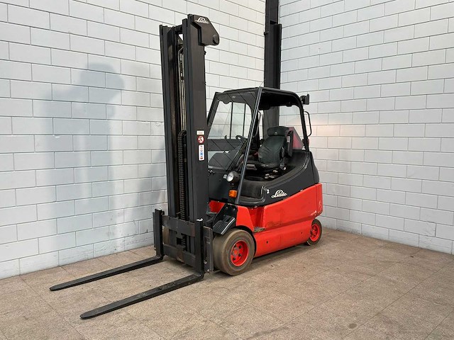 Linde - e30 - 6.6m triplex - vorkheftruck - afbeelding 1 van  20