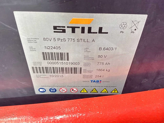 Linde - e30 - 6.6m triplex - vorkheftruck - afbeelding 11 van  20