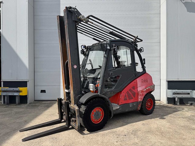 Linde - h-50-d-02-600 (394) - forklift trucks - 2015 - afbeelding 1 van  8