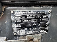 Linde - h-50-d-02-600 (394) - forklift trucks - 2015 - afbeelding 8 van  8