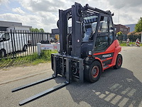 Linde - h60d - 4.9m triplex, free-lift, side-shift, vorkversteller - vorkheftruck