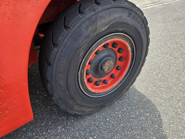 Linde - h60d - 4.9m triplex, free-lift, side-shift, vorkversteller - vorkheftruck - afbeelding 13 van  23