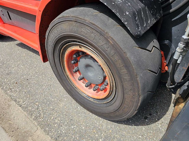 Linde - h60d - 4.9m triplex, free-lift, side-shift, vorkversteller - vorkheftruck - afbeelding 14 van  23