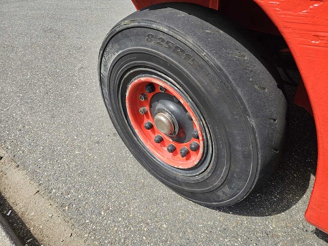 Linde - h60d - 4.9m triplex, free-lift, side-shift, vorkversteller - vorkheftruck - afbeelding 15 van  23