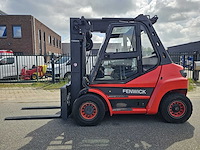 Linde - h60d - 4.9m triplex, free-lift, side-shift, vorkversteller - vorkheftruck - afbeelding 12 van  23