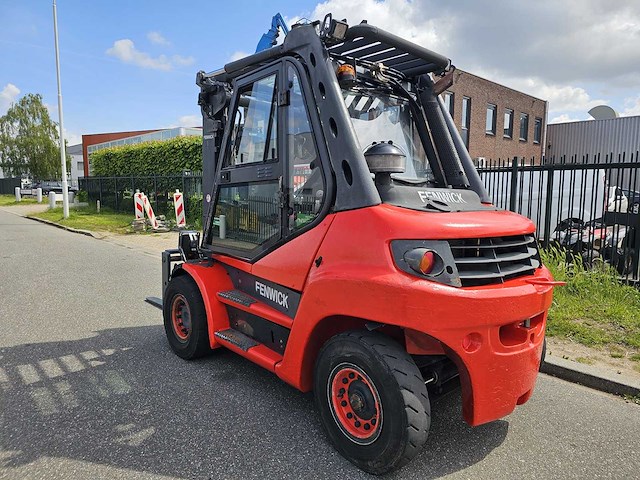 Linde - h60d - 4.9m triplex, free-lift, side-shift, vorkversteller - vorkheftruck - afbeelding 17 van  23