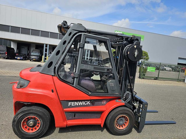 Linde - h60d - 4.9m triplex, free-lift, side-shift, vorkversteller - vorkheftruck - afbeelding 20 van  23