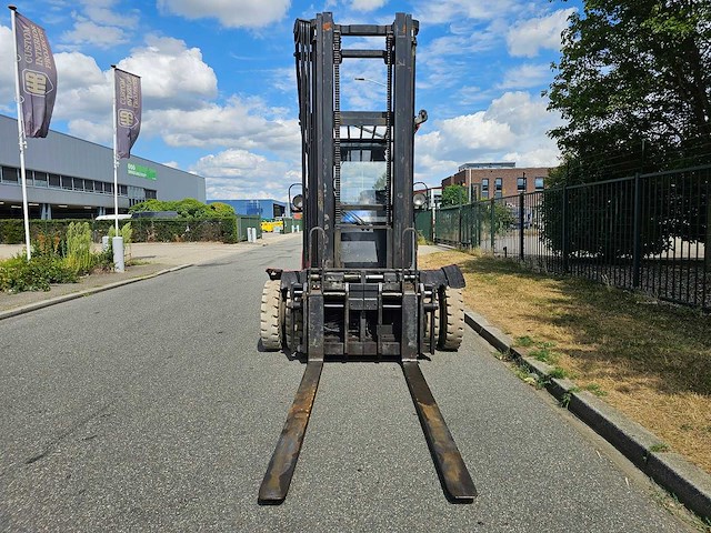 Linde - h80d - 4.5m duplex, vorkversteller, side-shift - vorkheftruck - afbeelding 3 van  24
