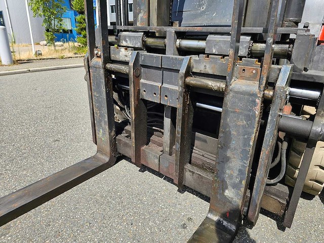 Linde - h80d - 4.5m duplex, vorkversteller, side-shift - vorkheftruck - afbeelding 4 van  24